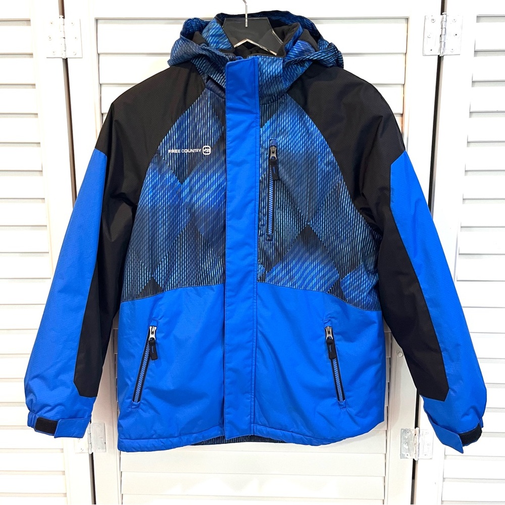 Free Country Boys Blue Winter Ski Jacket